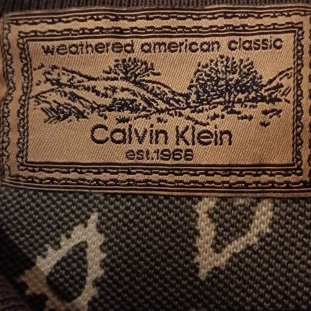American classic Calvin Klein vintage Polo